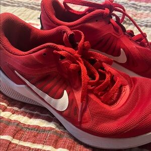 Nike Youth Running Shoes. Red Boys or Girls
